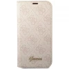 Чохол Guess 4G Vintage Gold Logo для iPhone 14 Pro Pink (GUBKP14LHG4SHP)