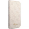 Чохол Guess 4G Vintage Gold Logo для iPhone 14 Pro Pink (GUBKP14LHG4SHP)