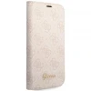 Чохол Guess 4G Vintage Gold Logo для iPhone 14 | 13 Pink (GUBKP14SHG4SHP)