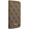Чохол Guess 4G Vintage Gold Logo для iPhone 14 | 13 Brown (GUBKP14SHG4SHW)