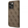 Чехол Guess 4G Vintage Gold Logo для iPhone 14 Pro Max Brown (GUBKP14XHG4SHW)