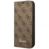 Чехол Guess 4G Vintage Gold Logo для iPhone 14 Pro Max Brown (GUBKP14XHG4SHW)
