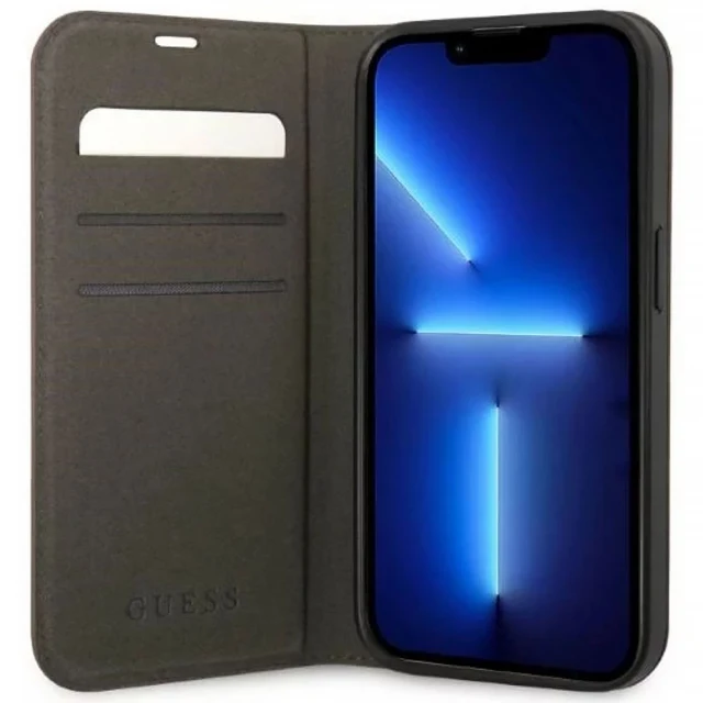Чехол Guess 4G Vintage Gold Logo для iPhone 14 Pro Max Brown (GUBKP14XHG4SHW)