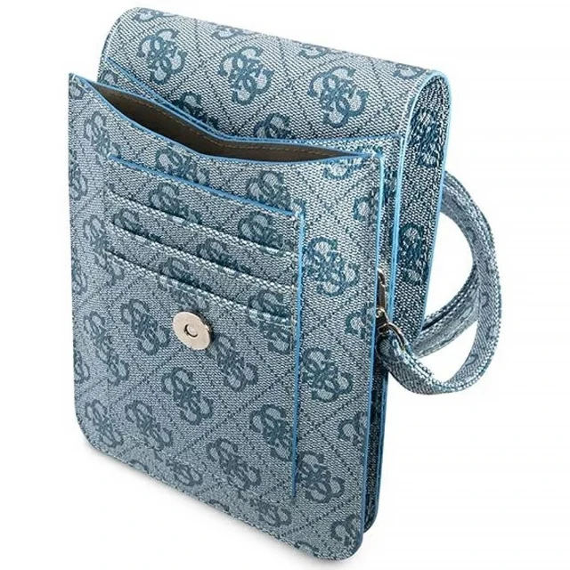 Сумка Guess 4G Triangle 17.5 х 11.5 cm Blue (GUWBP4TMBL)