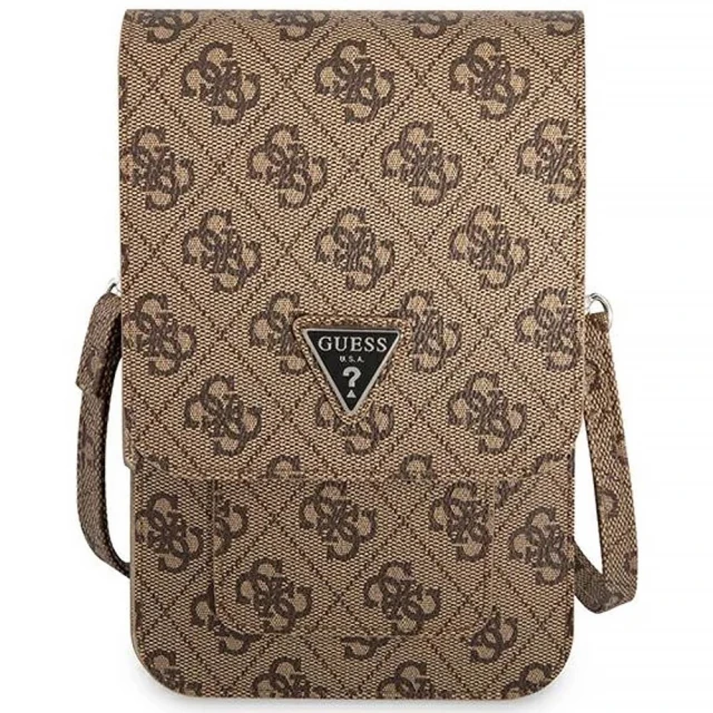 Сумка Guess 4G Triangle 17.5 х 11.5 cm Brown (GUWBP4TMBR)