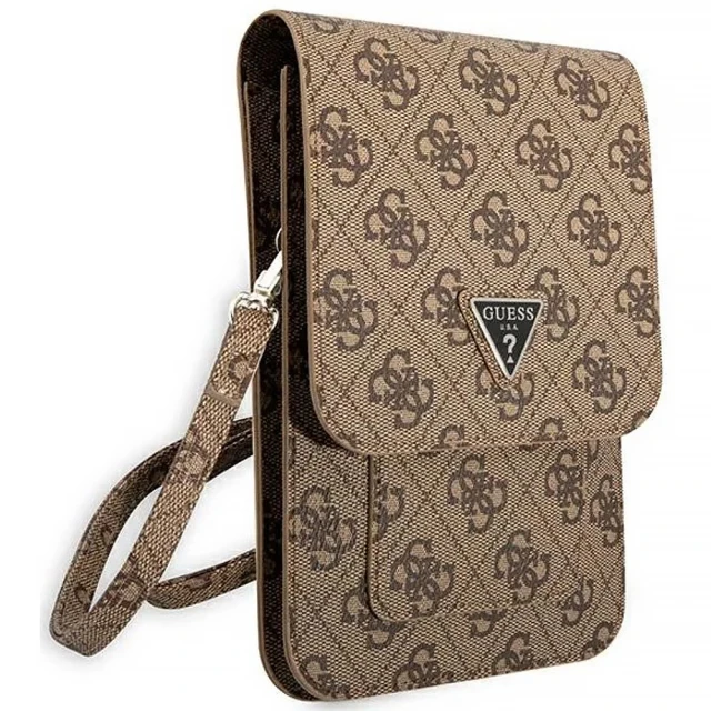 Сумка Guess 4G Triangle 17.5 х 11.5 cm Brown (GUWBP4TMBR)