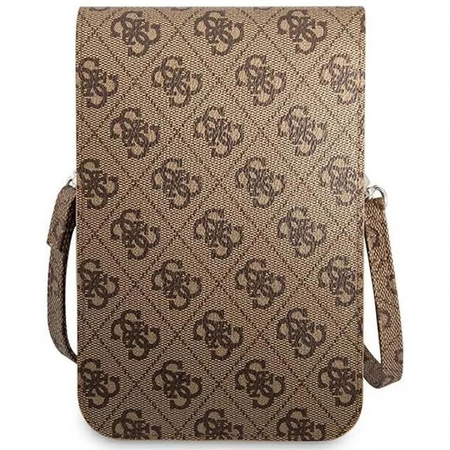 Сумка Guess 4G Triangle 17.5 х 11.5 cm Brown (GUWBP4TMBR)