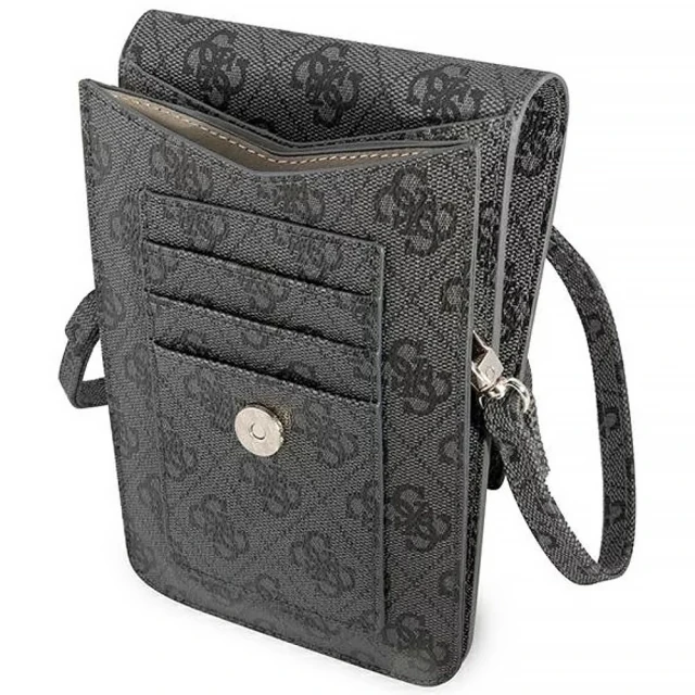 Сумка Guess 4G Triangle 17.5 х 11.5 cm Black (GUWBP4TMGR)