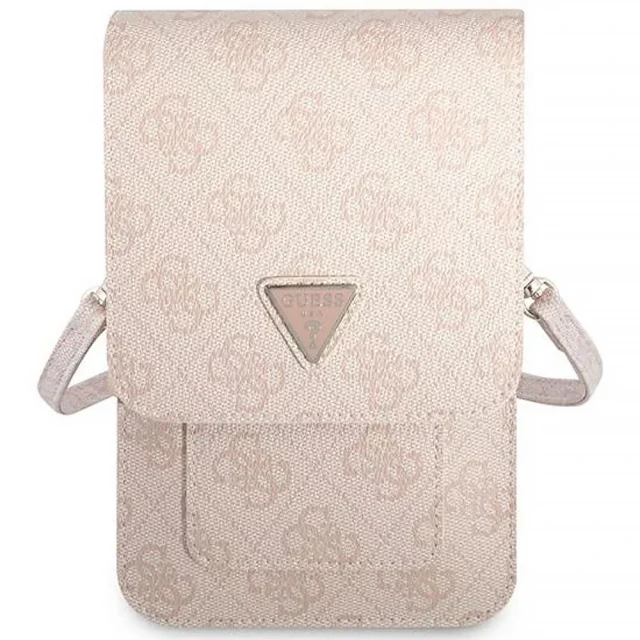 Сумка Guess 4G Triangle 17.5 х 11.5 cm Pink (GUWBP4TMPI)