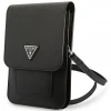 Сумка Guess Saffiano Triangle 17.5 х 11.5 х 2.5 cm Black (GUWBSATMBK)