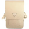 Сумка Guess Saffiano Triangle 17.5 х 11.5 х 2.5 cm Beige (GUWBSATMLG)