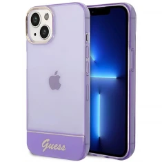 Чохол Guess Translucent для iPhone 14 | 13 Purple (GUHCP14SHGCOU)