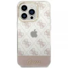 Чехол Guess 4G Pattern Script для iPhone 14 Pro Pink (GUHCP14LHG4MHP)