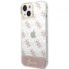 Чохол Guess 4G Pattern Script для iPhone 14 Plus Pink (GUHCP14MHG4MHP)