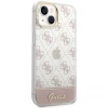 Чохол Guess 4G Pattern Script для iPhone 14 Plus Pink (GUHCP14MHG4MHP)
