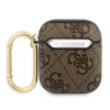 Чохол для навушників Guess 4G Script Metal Collection для AirPods Brown (GUA24GSMW)