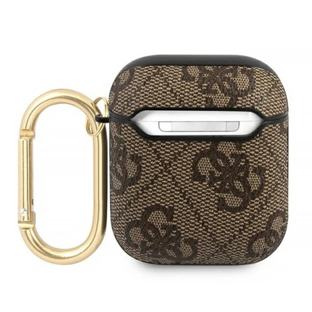 Чохол для навушників Guess 4G Script Metal Collection для AirPods Brown (GUA24GSMW)