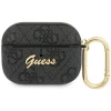 Чохол для навушників Guess 4G Script Metal Collection для AirPods Pro Grey (GUAP4GSMK)