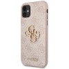 Чохол Guess 4G Big Metal Logo для iPhone 11 Pink (GUHCN614GMGPI)