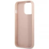 Чохол Guess Saffiano Triangle Logo Cardslot для iPhone 13 Pro Pink (GUHCP13LPSATPP)