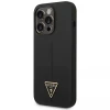 Чохол Guess Silicone Triangle для iPhone 14 Pro Max Black (GUHCP14XSLTGK)