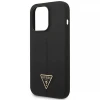 Чохол Guess Silicone Triangle для iPhone 14 Pro Max Black (GUHCP14XSLTGK)