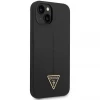 Чехол Guess Silicone Triangle для iPhone 14 | 13 Black (GUHCP14SSLTGK)