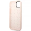 Чохол Guess Silicone Triangle для iPhone 14 | 13 Pink (GUHCP14SSLTGP)