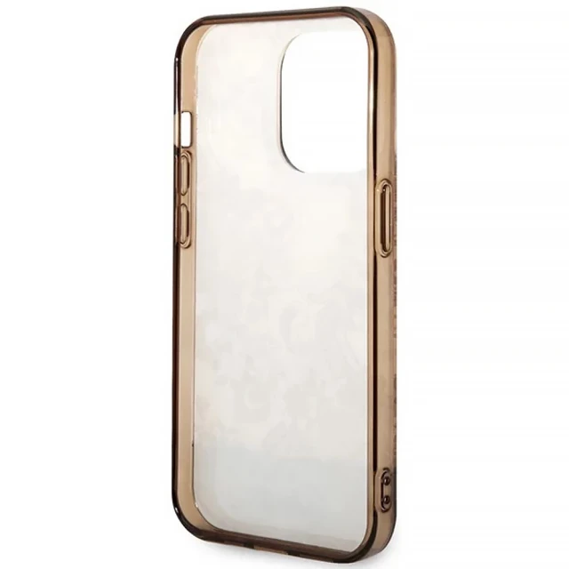 Чохол Guess Porcelain Collection для iPhone 14 Pro Max Ochre (GUHCP14XHGPLHC)