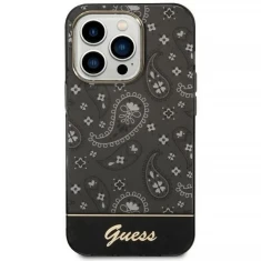 Чохол Guess Bandana Paisley для iPhone 14 Pro Black (GUHCP14LHGBNHK)