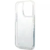 Чохол Guess Flower Liquid Glitter для iPhone 14 Pro Green (GUHCP14LLFLSN)