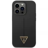 Чохол Guess Silicone Triangle для iPhone 14 Pro Black (GUHCP14LSLTGK)