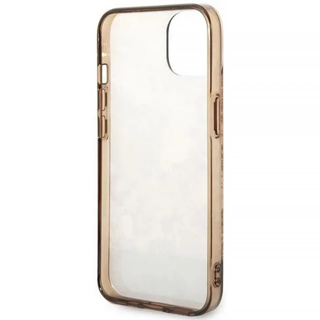 Чохол Guess Porcelain Collection для iPhone 14 Plus Ochre (GUHCP14MHGPLHC)