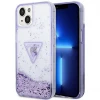 Чохол Guess Liquid Glitter Palm Collection для iPhone 14 Plus Purple (GUHCP14MLFCTPU)