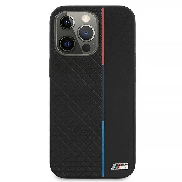 Чохол BMW M Collection Triangles для iPhone 13 | 13 Pro Black (BMHCP13LTRTBK)