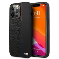 Чохол BMW M Collection Triangles для iPhone 13 | 13 Pro Black (BMHCP13LTRTBK)