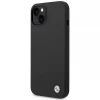 Чохол BMW Silicone Metal Logo для iPhone 14 Plus Black (BMHCP14MSILBK)