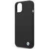Чохол BMW Silicone Metal Logo для iPhone 14 Plus Black (BMHCP14MSILBK)