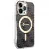 Чохол із зарядним пристроєм Guess 4G Print + Charger Set для iPhone 13 Pro Black with MagSafe (GUBPP13LH4EACSK)
