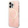 Чохол із зарядним пристроєм Guess 4G Print + Charger Set для iPhone 13 Pro Max Pink with MagSafe (GUBPP13XH4EACSP)