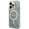 Чохол із зарядним пристроєм Guess 4G Print + Charger Set для iPhone 14 Pro Blue with MagSafe (GUBPP14LH4EACSB)