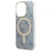 Чехол с зарядным устройством Guess 4G Print + Charger Set для iPhone 14 Pro Max Blue with MagSafe (GUBPP14XH4EACSB)