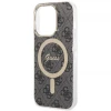 Чохол із зарядним пристроєм Guess 4G Print + Charger Set для iPhone 14 Pro Max Black with MagSafe (GUBPP14XH4EACSK)