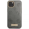 Чохол Guess Peony Logo Plate для iPhone 13 Grey with MagSafe (GUHMP13MSAPSTG)