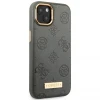 Чохол Guess Peony Logo Plate для iPhone 13 Grey with MagSafe (GUHMP13MSAPSTG)
