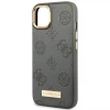 Чохол Guess Peony Logo Plate для iPhone 13 Grey with MagSafe (GUHMP13MSAPSTG)
