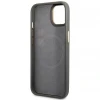 Чохол Guess Peony Logo Plate для iPhone 13 Grey with MagSafe (GUHMP13MSAPSTG)