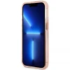 Чохол Guess Gold Outline Translucent для iPhone 13 Pro Max Pink with MagSafe (GUHMP13XHTCMP)