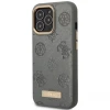 Чохол Guess Peony Logo Plate для iPhone 13 Pro Max Grey with MagSafe (GUHMP13XSAPSTG)