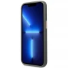 Чохол Guess Peony Logo Plate для iPhone 13 Pro Max Grey with MagSafe (GUHMP13XSAPSTG)